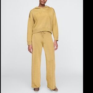 Gap × Cult Gaia Metallic Wide-Leg Pants